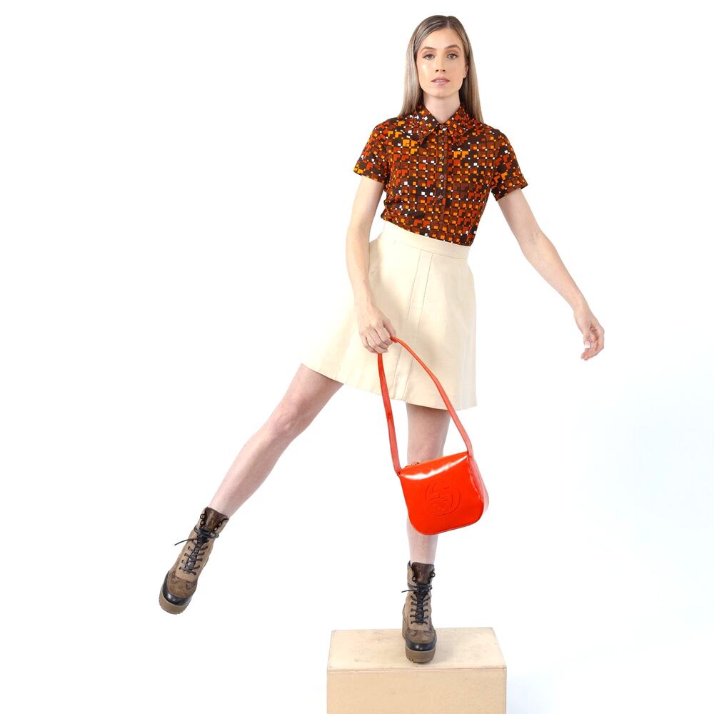 1960'S ALEX COLMAN CALIFORNIA 4-Button Short-Sleeve Polo